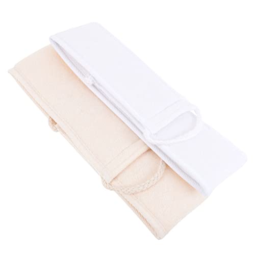 MERRYHAPY 2 Stücke Streifen Zurück Reiben Badetücher Peeling Dusche Badetücher Für Familie Körper Schrubben Werkzeuge von MERRYHAPY
