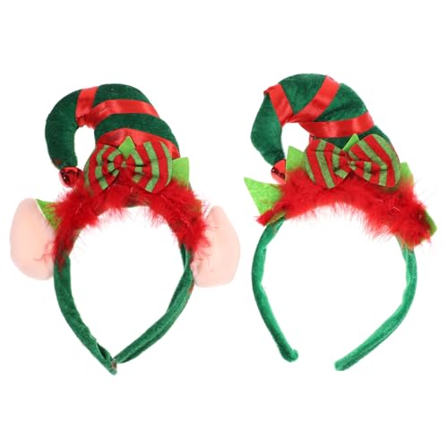MERRYHAPY Elfen-stirnband Für Kinder Weihnachtsmützen-haarband Hut-stirnband Party-dekoration Cosplay Bühnenauftritte von MERRYHAPY