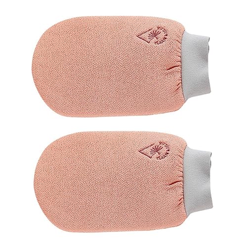 MERRYHAPY Peeling-Handschuhe fürs Bad 2 Stück Duschhandschuhe Peeling-Handschuhe für Damen Badehandschuh Schaumüberzug Körperschrubber-Handschuh Badehandschuhe von MERRYHAPY