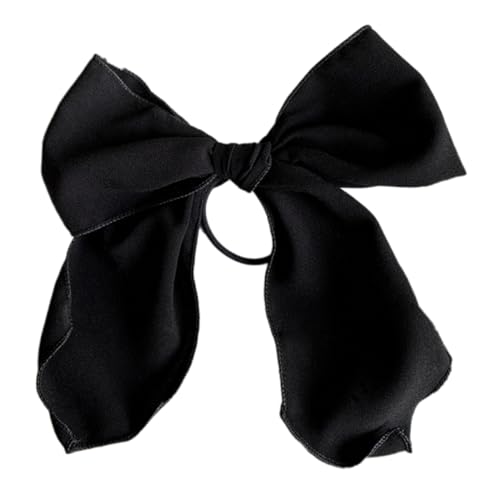 MERRYHAPY 2stücke Teiliges Bowknot Haargummis Aus Stoff Für Damen Und Mädchen Kreative Haarbänder Schwarz Für Verschiedene Frisuren Und Anlässe von MERRYHAPY