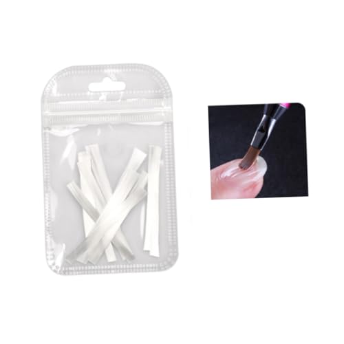 MERRYHAPY 2er-pack Nagelfaserpapier-tablett Für Frauen Maniküre-faserverlängerung Sicheres Maniküre-werkzeug Zufällige Farbe von MERRYHAPY