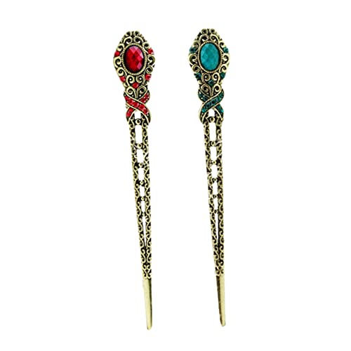 MERRYHAPY Haarstäbchen Für Damen Chinesischer Haarstab Vintage Haarstab Haarschmuck Einfach Zu Verwenden Langlebiges Design von MERRYHAPY