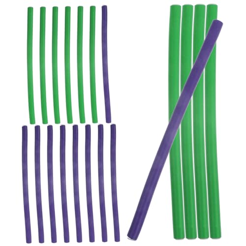 MERRYHAPY 2packungen Kleine Lockenwickler Ohne Hitze Für Damen Flexible Lockenstäbe Aus Schaumstoff Zur Verwendung Bei Locken Für Langes Und Mittellanges Haar Lockenwickler-stirnband Für von MERRYHAPY