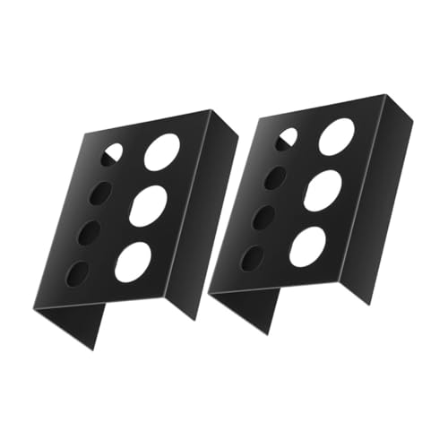 MERRYHAPY 2stücke Tattoo Pigmentbecher-ständer Rechteckiger Metallhalter Für Tattoo-tinte Und Make-up Robuste Und Langlebige Lösung Für Künstlerbedarf von MERRYHAPY