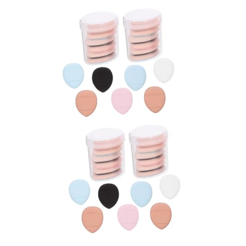 MERRYHAPY Boxen Mini Fingerpuder Puff Präziser Concealer Und Make-up Für Frauen Für Foundation Setting-puder Und Concealer Tragbar Und Vielseitig von MERRYHAPY