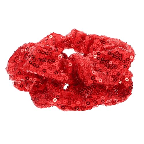 MERRYHAPY 2stücke Weihnachts Haargummi Mit Pailletten Dehnbarer Glitzer Haarring Für Waschen Gesichts Bunte Haaraccessoires Für Und Mädchen von MERRYHAPY