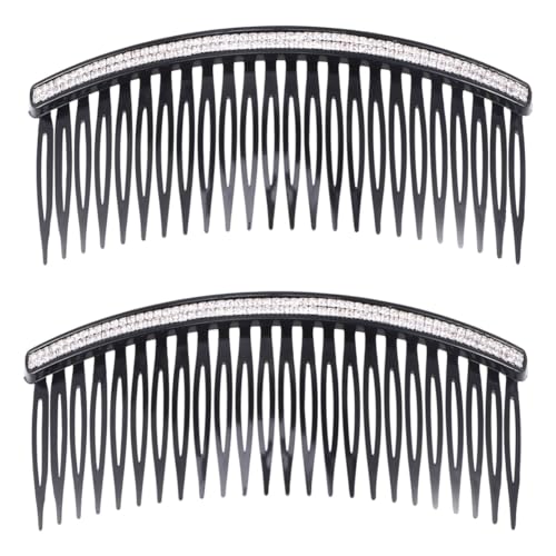 MERRYHAPY 2stücke Damen Haarspange Mit Eleganter Haarkamm Für Festliche Anlässe Für Hochzeiten Partys Und Besondere Events Stilvollem Weiß Zähne Für Sicheren von MERRYHAPY