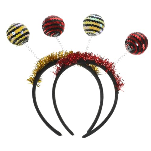 MERRYHAPY 2 Stück Halloween Stirnband Boppers Party Kopfschmuck Cosplay Haardekoration Karnevals Haarband von MERRYHAPY