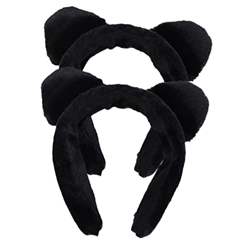 MERRYHAPY Gesichtswasch-stirnband-set Plüsch-katzen-stirnbänder Für Frauen Hautpflege Haar-accessoires Make-up von MERRYHAPY