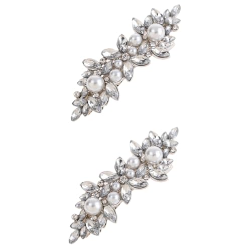 MERRYHAPY 2stücke Rhinestone Haarspange Für Frauen Glitzernde Haaraccessoires Für Hochzeiten Partys Und Besondere Anlässe Elegante Haarklammer Mit Dekorativen Steinen Für Jedes von MERRYHAPY