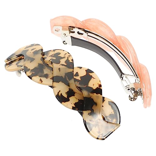 MERRYHAPY 2stücke Acryl-haarspangen Große Haarspangen Für Damen Und Mädchen Haar-schmuck-accessoires Für Hochzeit Geburtstag Party Und Täglichen Gebrauch von MERRYHAPY