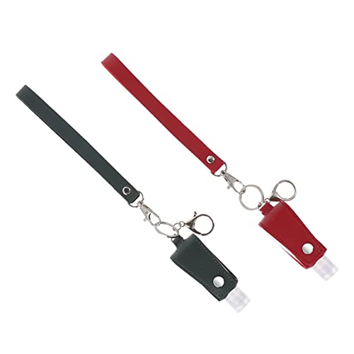 MERRYHAPY 2stücke Reiseflaschen Hand Container Nachfüllbare Schlüsselanhänger-flaschen Aus Plastik Für Männer Und Frauen Zum Einfüllen Von Flüssigen Kosmetika von MERRYHAPY