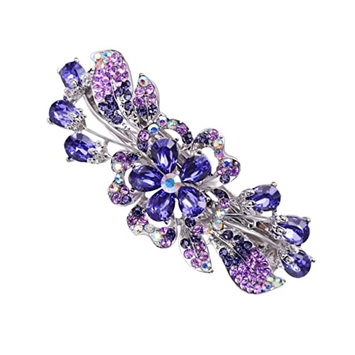 MERRYHAPY 2stücke Rhinestone Haarklammer Für Frauen Und Mädchen Elegante Haarspange Mit Funkeleffekten Für Hochzeiten Partys Und Alltag Rutschfeste Haaraccessoires Verschiedenen Farben von MERRYHAPY