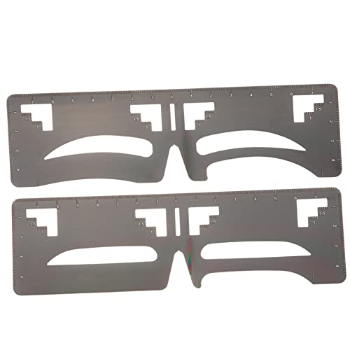 MERRYHAPY 2stücke Schablone Augenbrauen Augenbrauen Guide Make-up-tool Für Frauen Mädchen Hohe Flexibilität Messen Form Position von MERRYHAPY