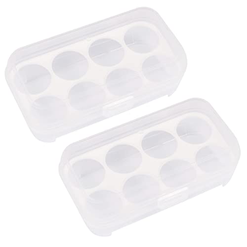 MERRYHAPY 2stücke Schminke Aufbewahrungsbox Mit Deckeldesign Kosmetik-puderquasten-etui Schutzbox Für Beauty-schwamm Make-up-organizer Reise Und Familiengebrauch Einfach Zu Reinigen Verstaue von MERRYHAPY