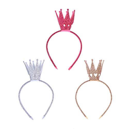 MERRYHAPY 3 Stk Haarschmuck für Mädchen Prinzessinnen-Haarreif Hut mit Stirnband Haarschmuck für Babys Haarband Kinderhaarreifen Mädchen-Stirnband Wenig frisch Haarteil Kleinkind von MERRYHAPY