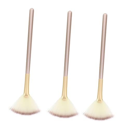 MERRYHAPY 3 Stück Make up Pinsel Mit Fächerförmigem Pinsel Rouge Und Für Gesichtsmaske Und Dekorative Kosmetik Für Teenager Mädchen von MERRYHAPY