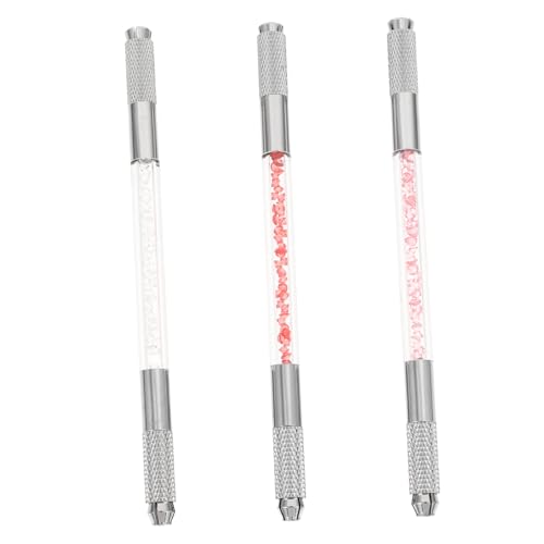 MERRYHAPY 3stücke Teiliges Dual- Wasserfester Kristall Augenbrauenstift Für Präzises Augenbrauen-make-up Für Täglichen Gebrauch Und Einfach Anzuwenden Verschiedenen Farben von MERRYHAPY