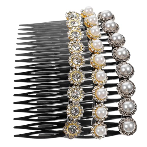 MERRYHAPY Perlen-haarkämme Seitlicher Haarkamm Aus Perlen Für Frauen Mädchen Hochzeit Abendkleid Accessoires MERRYHAPY Perlen-haarkämme Seitlicher Haarkamm Aus Perlen Für Frauen Mädchen Hochzeit Abendkleid Accessoires von MERRYHAPY