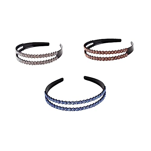MERRYHAPY 3stücke Blumen Haarschmuck Mit Strasssteinen Rutschfeste Haarbänder Für Damen Für Partys Hochzeiten Und Alltag Stilvoll Und Elegant von MERRYHAPY