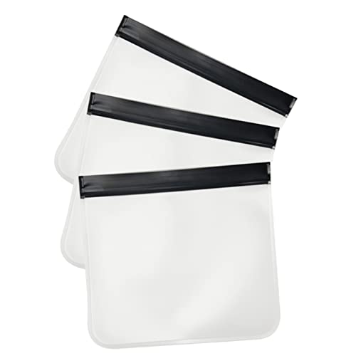 MERRYHAPY 3stücke Transparente wasserdichte Kosmetiktaschen Peva Reise-Organizer Für Make-up Und Pflegeprodukte Für Unterwegs Badezimmer von MERRYHAPY