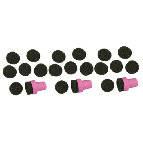 MERRYHAPY 30 Stk Nagelversiegelung aus Schwamm Nagelkunstwerkzeuge Stamping-Nagellack Nailart-Schwamm Maniküre-Schwamm Maniküre-Kit schulanfänger catchring Maniküre-Stempel Nageldichtung von MERRYHAPY