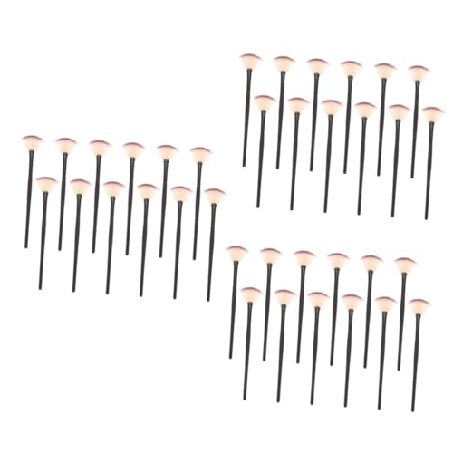 MERRYHAPY 36stücke Fan-förmige Gesichtsmaske Pinsel Für Gleichmäßige Anwendung Von Hautpflegeprodukten Und Wiederverwendbar Leicht Zu Reinigen Und Praktisch Für -projekte von MERRYHAPY