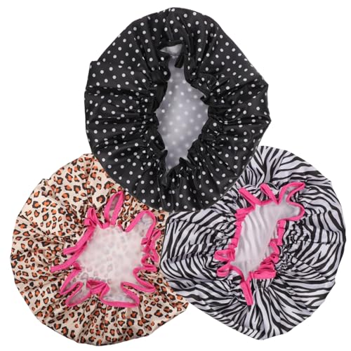 MERRYHAPY Damen-schlafmütze Wiederverwendbar Weiches Peva-material Duschhaube Für Den Täglichen Gebrauch von MERRYHAPY