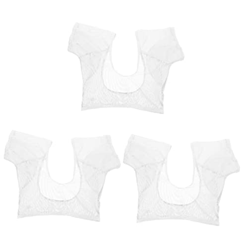 MERRYHAPY 3St Schweißpads unter den Achseln sommeroutfit e girl kleidung ملابس نسائية Schweißärmel unter den Armen Sweatshirts waschbare Achselschweißweste Schweißfeste Weste für Damen Nylon von MERRYHAPY