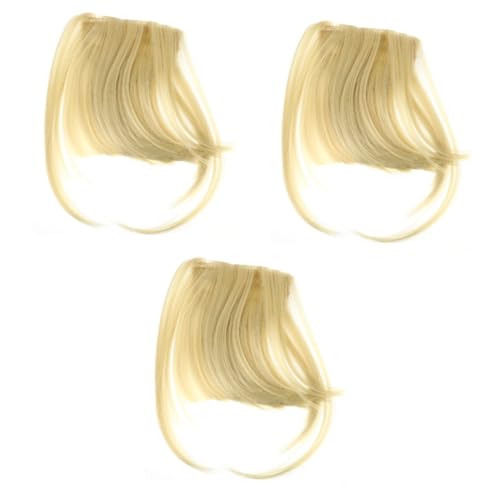 MERRYHAPY 3 Stück Air Fake Perücke Clip in Damen Haar-accessoire Für Cosplay Leichtes Falsches Echthaar Stilvolles Haarteil von MERRYHAPY
