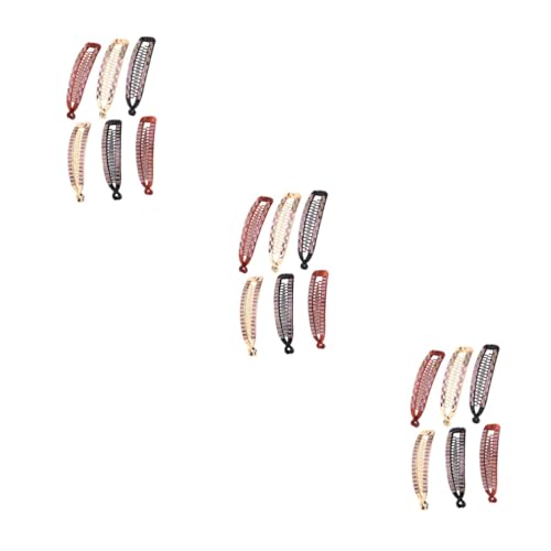MERRYHAPY 18stücke Haarklammern Mit Strass Vielseitige Haarclips Für Zufällige Designs Für Damen Für Arbeit Partys Und Strandaktivitäten von MERRYHAPY