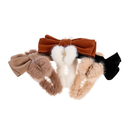 MERRYHAPY 3stücke Haarhalter Clip Für Damen Winter Haarnadel Mit Starken Zähnen Für Half Bun Und Müheloses Haare-ordnen von MERRYHAPY