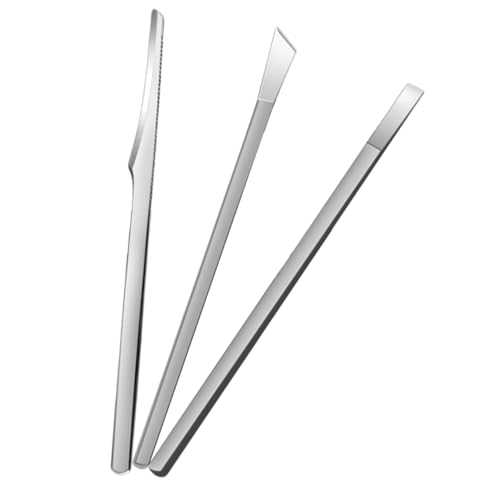 MERRYHAPY Professionelles Pediküre 3 Stück Edelstahl Nagelwerkzeuge Für Zehennagelpflege Hornhautentferner Und Nagelhautentferner 16cm Für Männer Und Frauen Für Fußpflege Zu Hause von MERRYHAPY