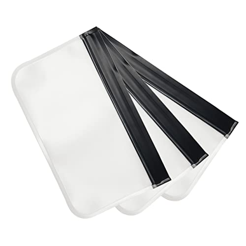 MERRYHAPY 3stücke Teiliges Transparenter Peva Kosmetiktaschen wasserdichte Reise-Organizer Für Make-up Und Toilettenartikel Mini Und Tragbar Für Damen Und von MERRYHAPY