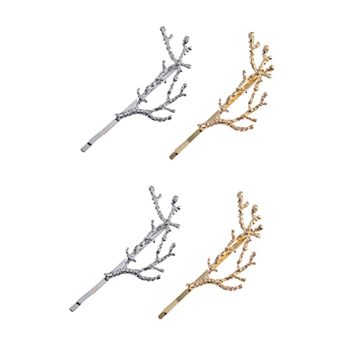 MERRYHAPY 4stücke Metall Haarspangen Design Für Damen Haarklammern Aus Hochwertigem Material Für Besondere Anlässe Und Alltag von MERRYHAPY