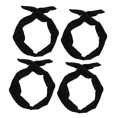 MERRYHAPY 4stücke Haarband Mit Knoten Für Damen Elastisches Turban-stirnband Vielseitig Einsetzbar Für Make-up Und Spa Komfortabel Und Hautfreundlich Perfektes Haarschmuck-accessoire von MERRYHAPY