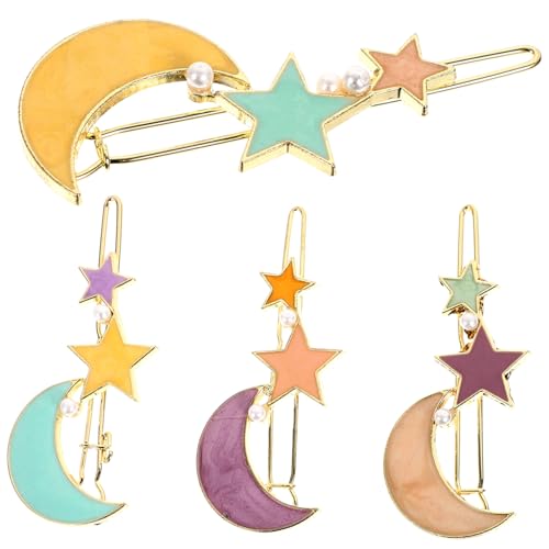 MERRYHAPY 4stücke Teiliges Haarspangen Für Mädchen Bunte Haarklammern Für Hochzeiten Partys Und Festlichkeiten Haaraccessoires Für Jeden Anlass von MERRYHAPY