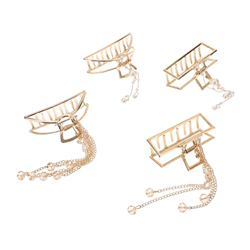 MERRYHAPY Luxuriöse Haarspangen Mit Schmetterlings-tropfen Quaste Für Frauen Stilvolles Haar-accessoire Für Bad-make-up von MERRYHAPY