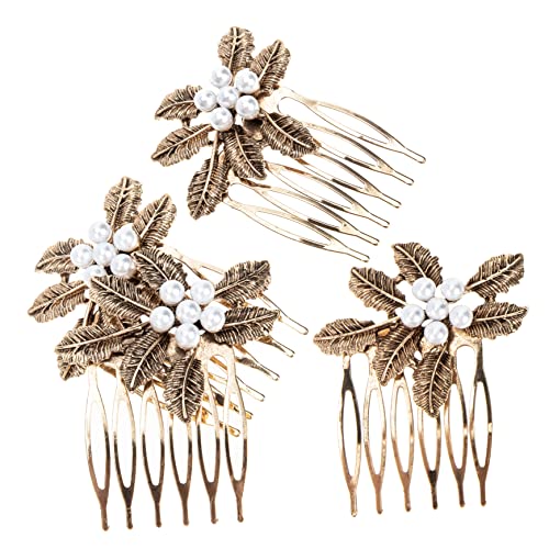 MERRYHAPY Elegantes Haarnadel-set 4-teilig Haarkämme Im Retro-stil Haarspangen Für Damen Für Hochzeit Geburtstag Weihnachten Muttertag von MERRYHAPY