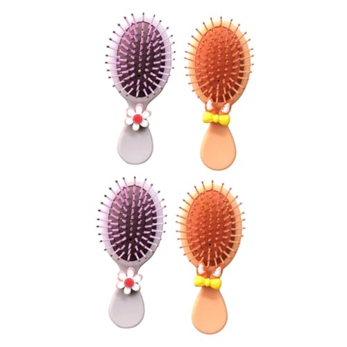 MERRYHAPY 4 Stück Luftpolsterkamm Für Kinder Haarkamm Make-up-kamm Kinderkamm Friseurkamm Haarbürste -haarbürste Feiner Zahnkamm Massagekamm Haarschmuck Haarbürste Massieren Plastik von MERRYHAPY