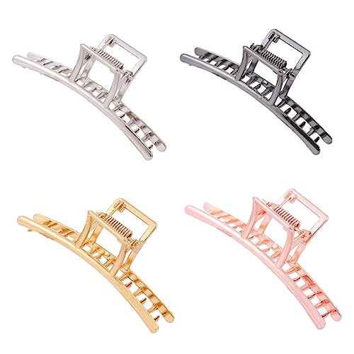MERRYHAPY 4stücke Haarklammern Aus Metall Einfache Pferdeschwanz-clips -clips Haarschmuck Für Frauen Mädchen Und Damen von MERRYHAPY