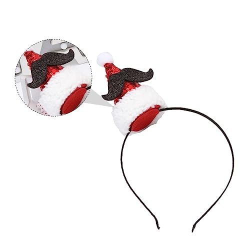 MERRYHAPY 4stücke Teiliges Weihnachts-haarreif Erwachsene Und Lustige Kostüm-accessoires Für Partys Und Fotoshootings Verschiedene Designs Geweih Schnurrbart Und Mehr von MERRYHAPY