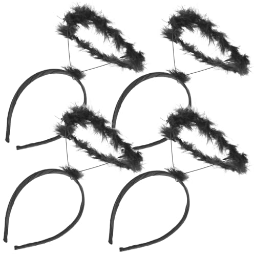 MERRYHAPY Engel Rollenspiel Cosplay Haarband Set 4pcs Jungen Und Mädchen Erwachsene Stirnband Kopfschmuck Für Geburtstag Party Festival Kostüme Leistung von MERRYHAPY