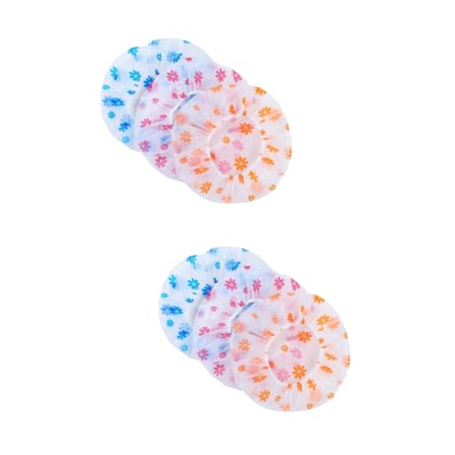 MERRYHAPY 40 Stk Duschhaube Bauschige Schrubbmützen Damen Hut Haarkappen Badekappe Friseursalon-kappe Für Pinzetten Satinhut Damen Badehut Wasserdichter Badehut Badezimmer von MERRYHAPY