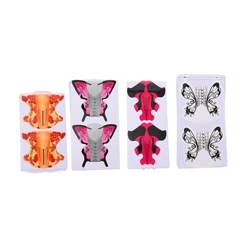 MERRYHAPY 400stücke Nagel Aufkleber Nail Art Design Verlängerungsaufkleber Für Maniküre-werkzeuge Nagelspitzen Und Nailart-spitzenverlängerung von MERRYHAPY