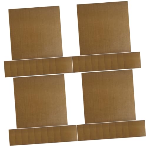 MERRYHAPY 40stücke Hitzebeständige Aufkleber Für Haarglätter Und Lockenstäbe Isolierender Selbstklebender Wärmeschutz Für Friseursalons Langlebig Und Farbecht von MERRYHAPY