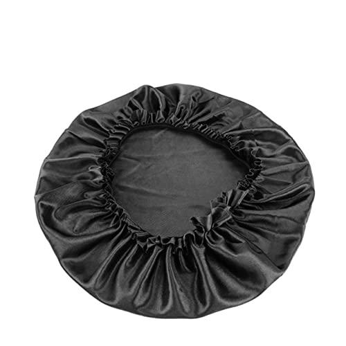 MERRYHAPY 4Stücke Seidenspitze für Damen Kreativer Runder Schönheitshut Schwarz und Silber für Nachtpflege und Friseursalongebrauch Angenehm MERRYHAPY 4Stücke Seidenspitze für Damen Kreativer Runder Schönheitshut Schwarz und Silber für Nachtpflege und Friseursalongebrauch Angenehm von MERRYHAPY