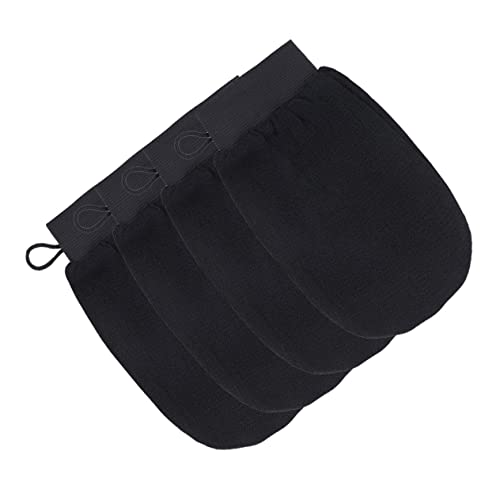 MERRYHAPY 4stücke Dusch Badehandschuhe Peelinghandschuhe Badetuchhandschuhe Tragbare Duschhandschuhe Für Männer Und Frauen Hautpflege Reisezubehör von MERRYHAPY