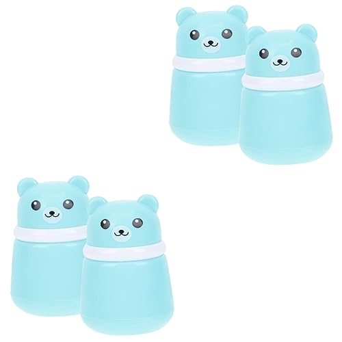 MERRYHAPY 4stücke Niedliche Babypuder-boxen Mit Puderquaste Tragbare Für Reisen Leichte Und Praktische Aufbewahrung Für Körperpuder Und Kosmetikprodukte von MERRYHAPY