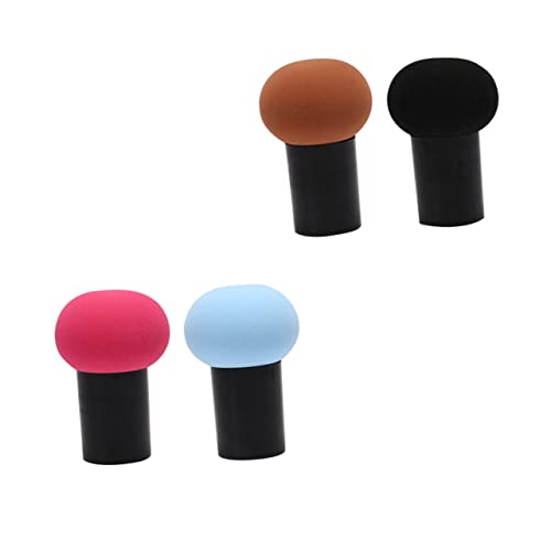 MERRYHAPY 4stücke Puderquaste Kosmetikquasten Puff Für Foundation Puderquaste Mit Tragbarem Design Für Frauen Damen Make-up Helfer Für Lose Puder Körperpuder Mineralpuder von MERRYHAPY